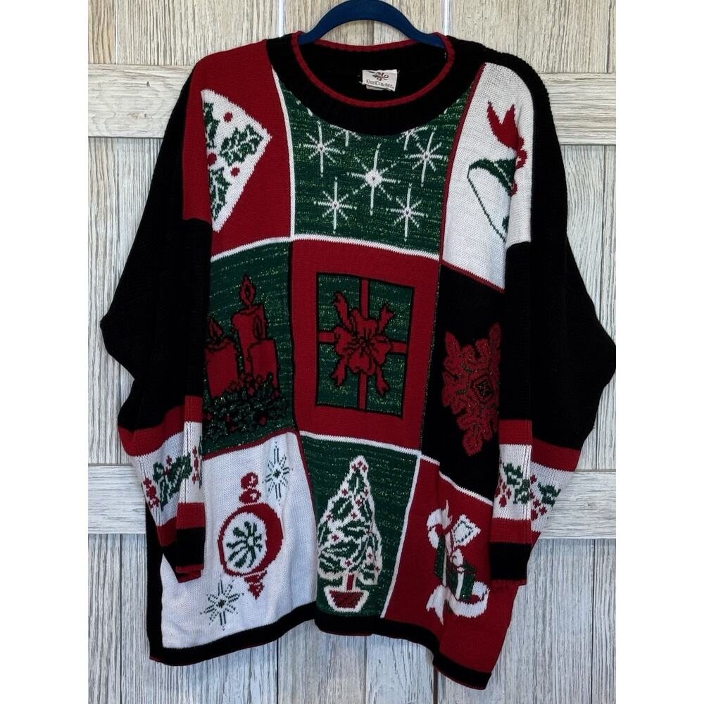 Nutcracker Vintage Womens Size 26W Christmas Sweater Holiday